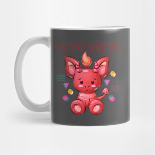 Cute Devil Animals Design Mug